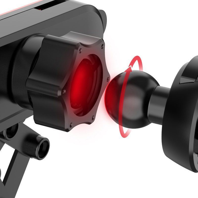 Auto holder Wozinsky Wozinsky gravity car phone holder for air vent black (WCH-05)