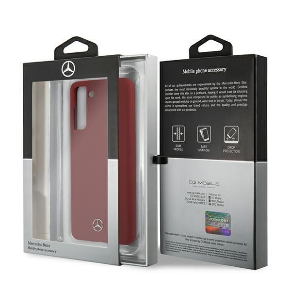 Back panel cover Mercedes-Benz Red