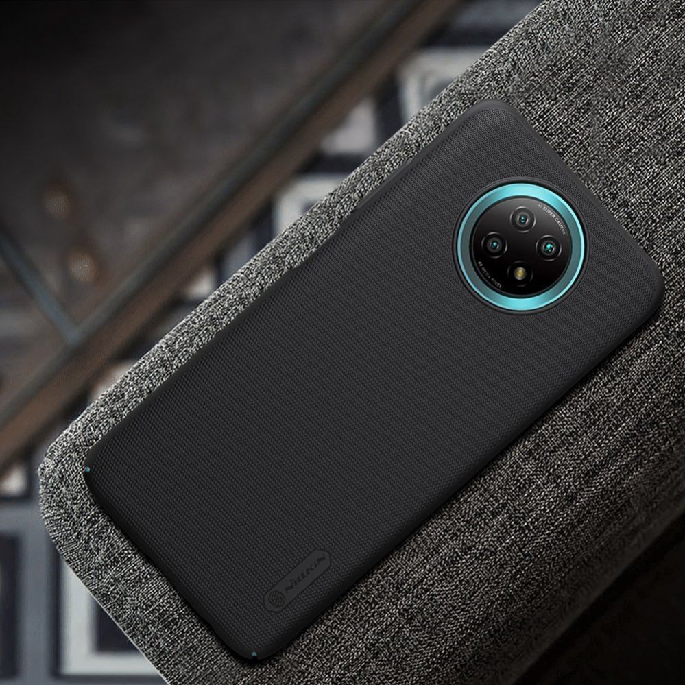 Tagakaaned Nillkin Nillkin Super Frosted Shield reinforced case cover for Xiaomi Redmi Note 9T 5G black