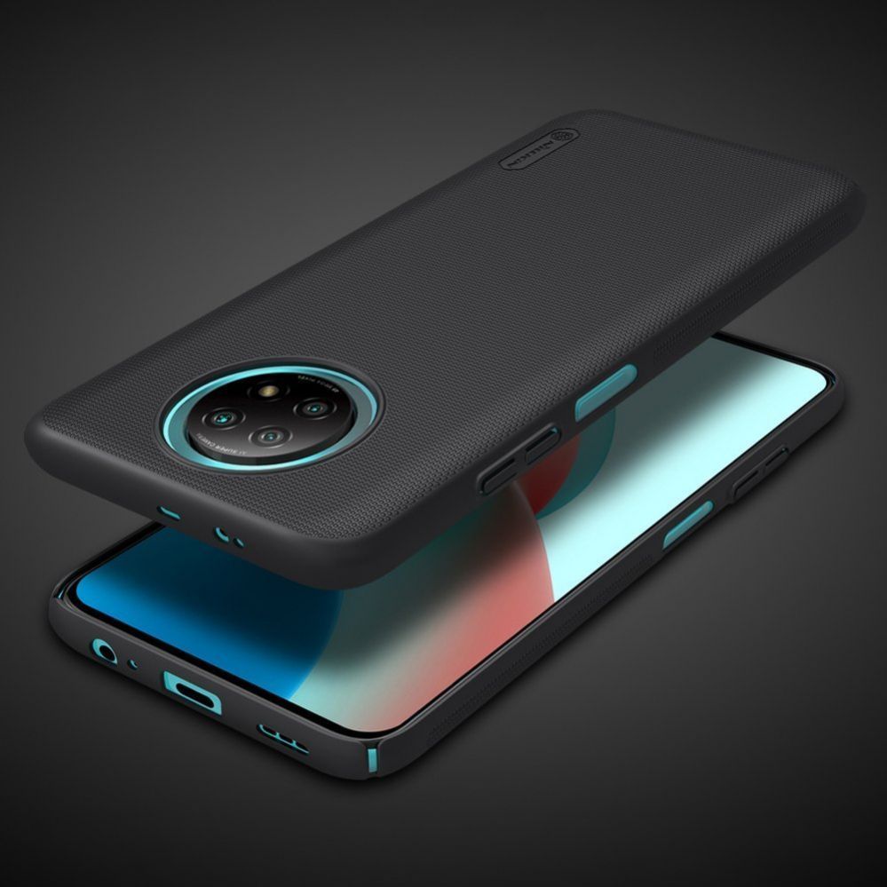 Tagakaaned Nillkin Nillkin Super Frosted Shield reinforced case cover for Xiaomi Redmi Note 9T 5G black