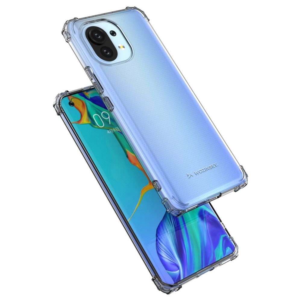 Tagakaaned Wozinsky Wozinsky Anti Shock durable case with Military Grade Protection for Xiaomi Mi 11 transparent