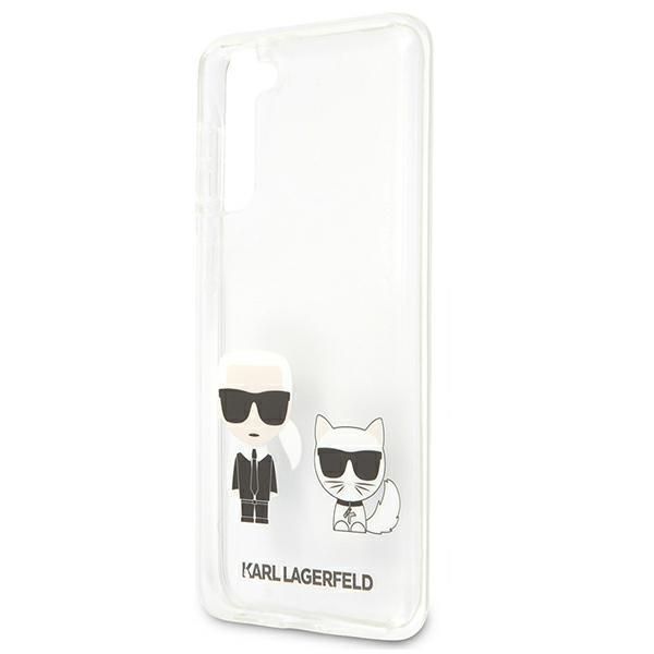 Tagakaaned Karl Lagerfeld Karl Lagerfeld Karl&Choupette Case for Samsung Galaxy S21+ - Transparent