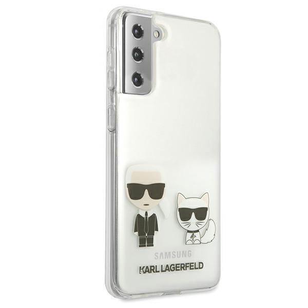 Tagakaaned Karl Lagerfeld Karl Lagerfeld Karl&Choupette Case for Samsung Galaxy S21+ - Transparent