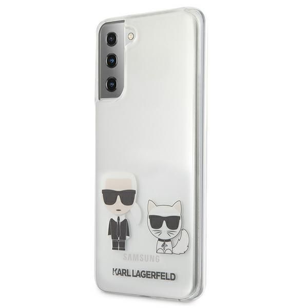 Tagakaaned Karl Lagerfeld Karl Lagerfeld Karl&Choupette Case for Samsung Galaxy S21+ - Transparent