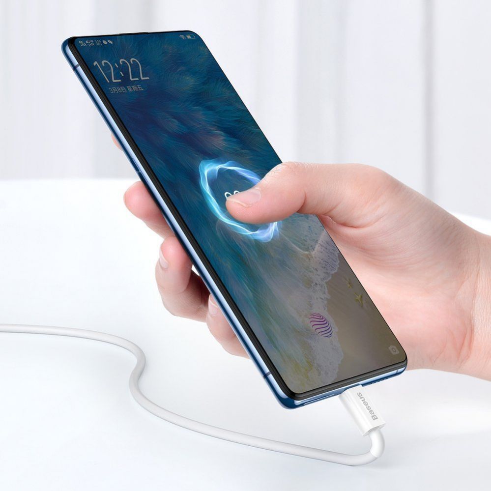 Kabelis Baseus Baseus Superior USB-A / micro USB 2A cable 1m - white