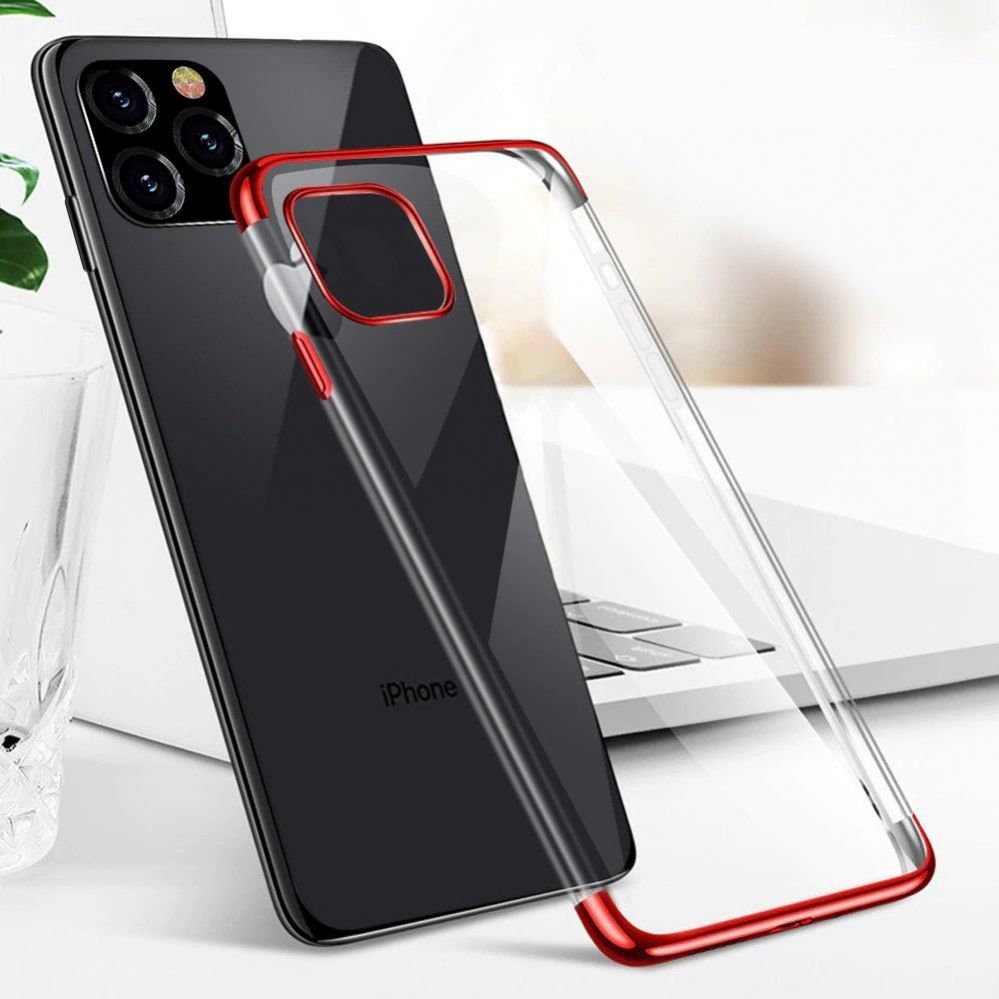 Back panel cover Hurtel Transparent || Red