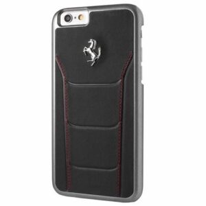 Nugarėlės dėklai Ferrari  Ferrari Hardcase FESEHCP6BKR iPhone 6/6S 488 black/red stiching 