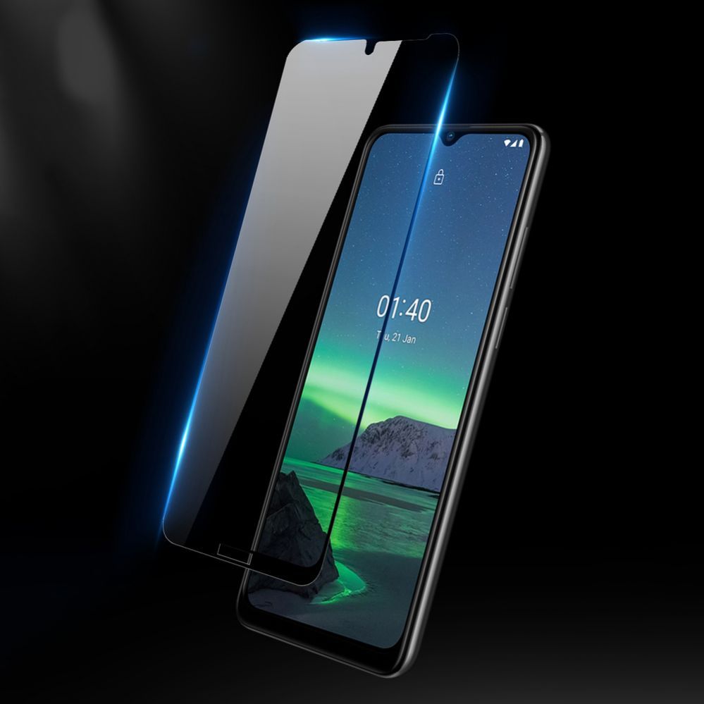 Protective glass Dux Ducis Dux Ducis 10D Tempered Glass Tough Screen Protector Full Coveraged with Frame for Nokia 1.4 transparent (case friendly)
