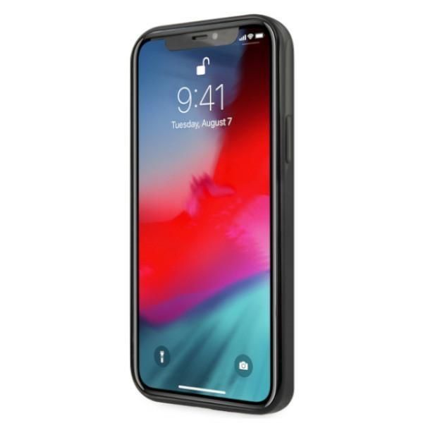 Tagakaaned Mercedes-Benz Mercedes Silver Stars Pattern Case for iPhone 12 / iPhone 12 Pro - Black