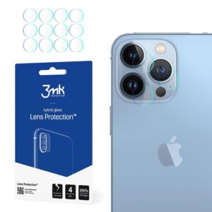 Apsauginiai stiklai 3MK  Camera glass for iPhone 13 Pro Max 7H for 3mk Lens Protection series lens 