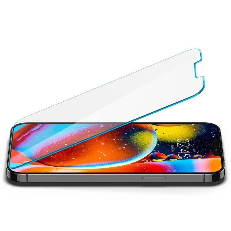 Aizsargstikls Spigen Spigen Glas.tR EZ Fit Privacy Tempered Glass for iPhone 13 Pro Max - 2 pcs.