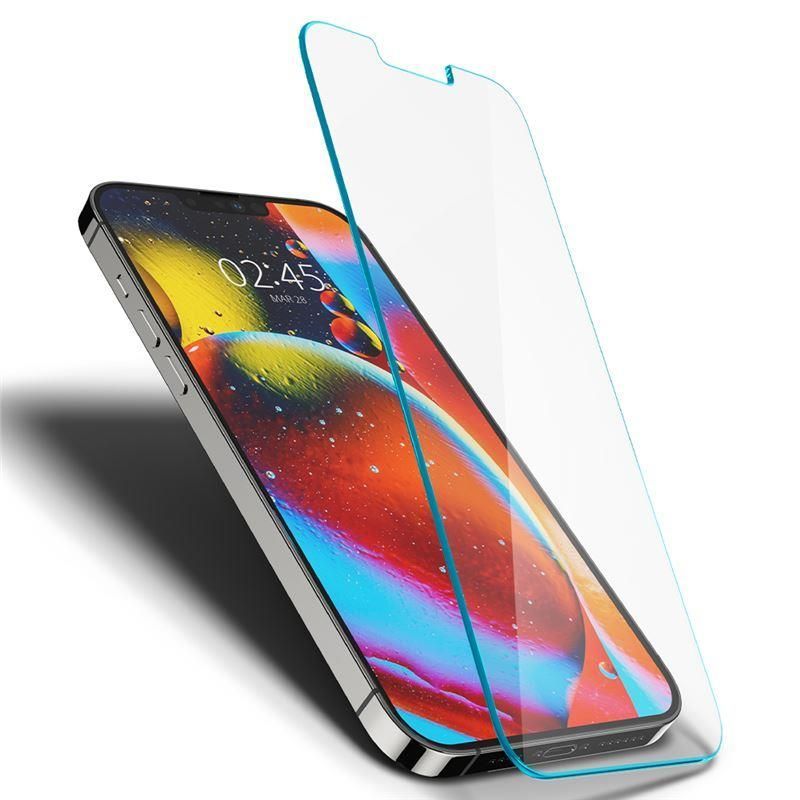 Aizsargstikls Spigen Spigen Glas.tR EZ Fit Privacy Tempered Glass for iPhone 13 Pro Max - 2 pcs.