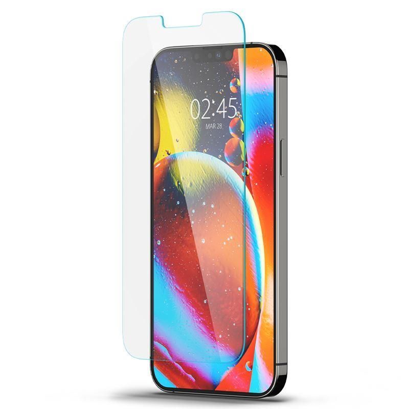 Aizsargstikls Spigen Spigen Glas.tR EZ Fit Privacy Tempered Glass for iPhone 13 Pro Max - 2 pcs.