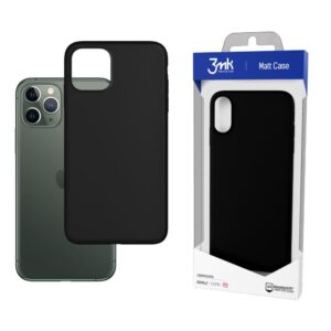 Back panel cover 3MK  Apple iPhone 12 Pro Max - 3mk Matt Case black 