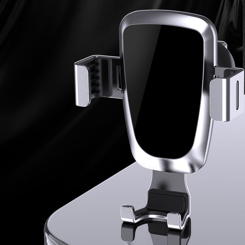 Auto holder Hurtel Gravity smartphone car holder, black air vent grille (YC08)