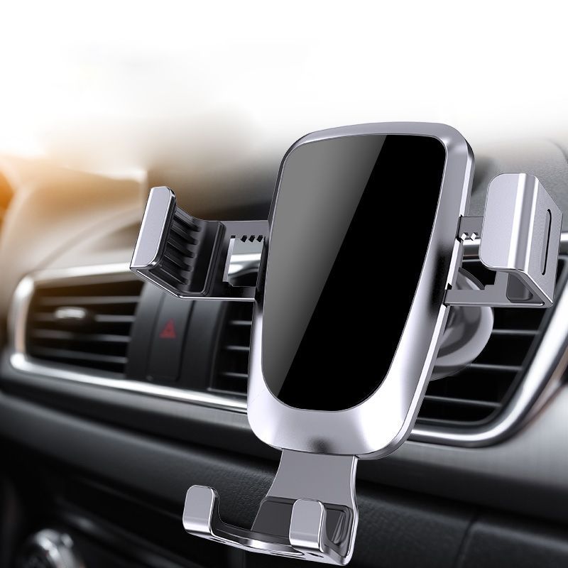 Auto holder Hurtel Gravity smartphone car holder, black air vent grille (YC08)