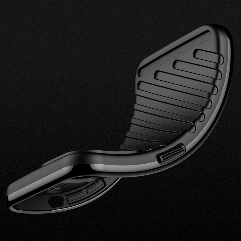 Tagakaaned Hurtel Thunder Case flexible armored cover for OnePlus Nord N20 5G black