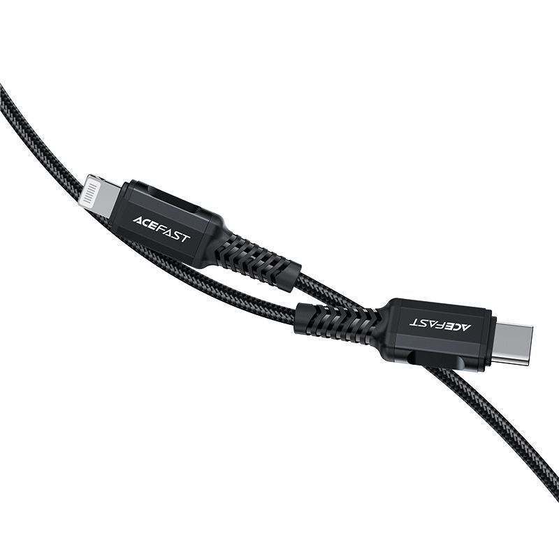 Cable Acefast Acefast C4-01 Lightning - USB-C PD cable 30W 3A 480Mb/s 1.8m - black