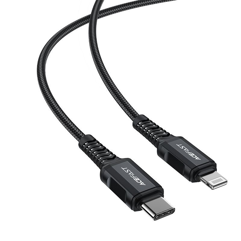 Cable Acefast Acefast C4-01 Lightning - USB-C PD cable 30W 3A 480Mb/s 1.8m - black