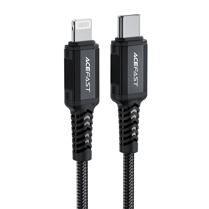 Cable Acefast Acefast C4-01 Lightning - USB-C PD cable 30W 3A 480Mb/s 1.8m - black