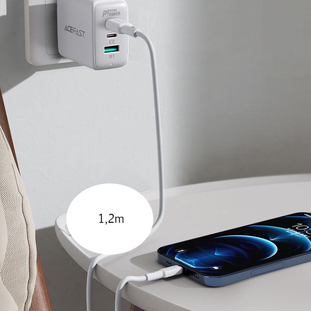 Cable Acefast 1.2 m \ Black