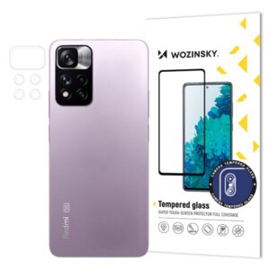 Apsauginiai stiklai Wozinsky  Wozinsky Camera Glass 9H Full Camera Tempered Glass for Xiaomi Redmi Note 11 Pro+ Camera 