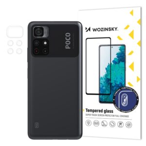 Apsauginiai stiklai Wozinsky  Wozinsky Camera Glass 9H Full Camera Tempered Glass for Xiaomi Poco M4 Pro 5G Camera 