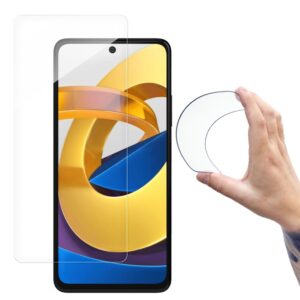 Apsauginiai stiklai Wozinsky  Wozinsky Nano Flexi Hybrid Flexible Glass Film Xiaomi Poco M4 Pro Tempered Glass 