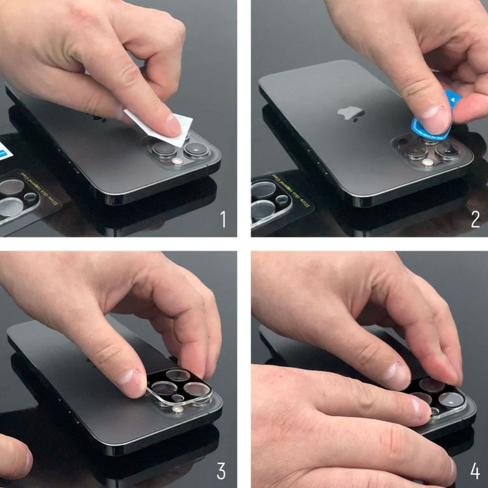 Protective glass Wozinsky Wozinsky Full Camera Glass 9H Full Camera Tempered Glass for iPhone 13 Pro Max Camera