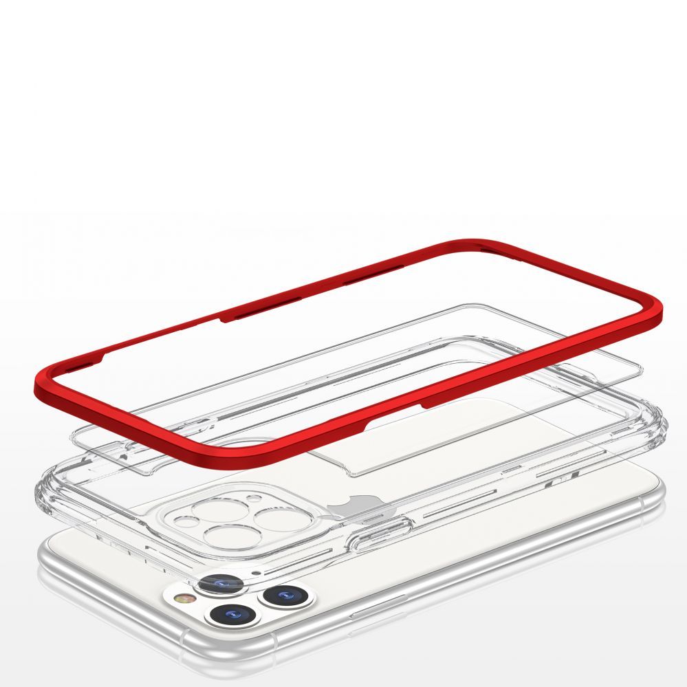 Tagakaaned Hurtel Transparent || Red