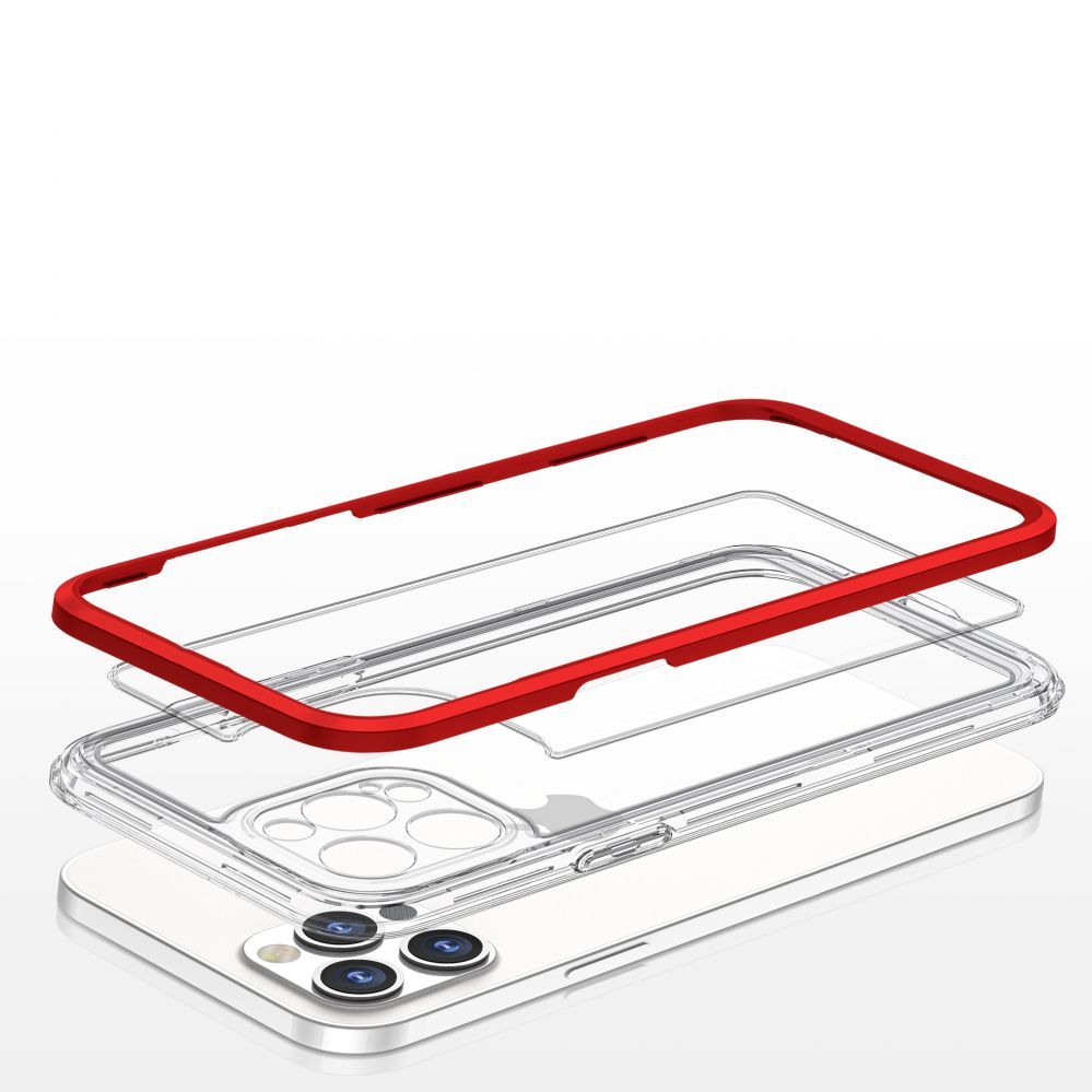Tagakaaned Hurtel Transparent || Red