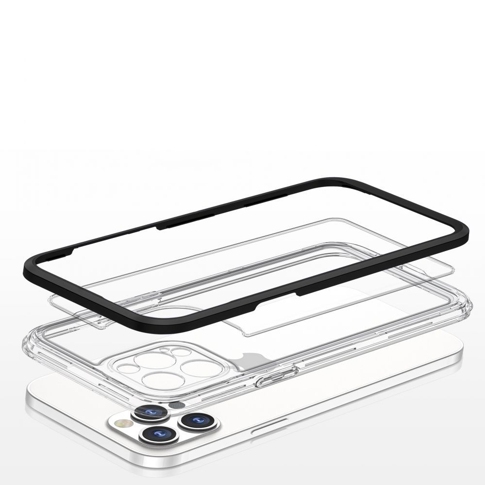 Back panel cover Hurtel Black || Transparent