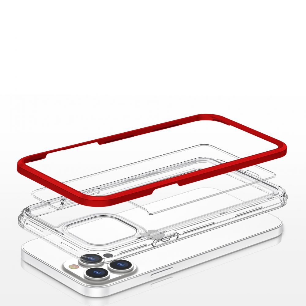 Tagakaaned Hurtel Transparent || Red