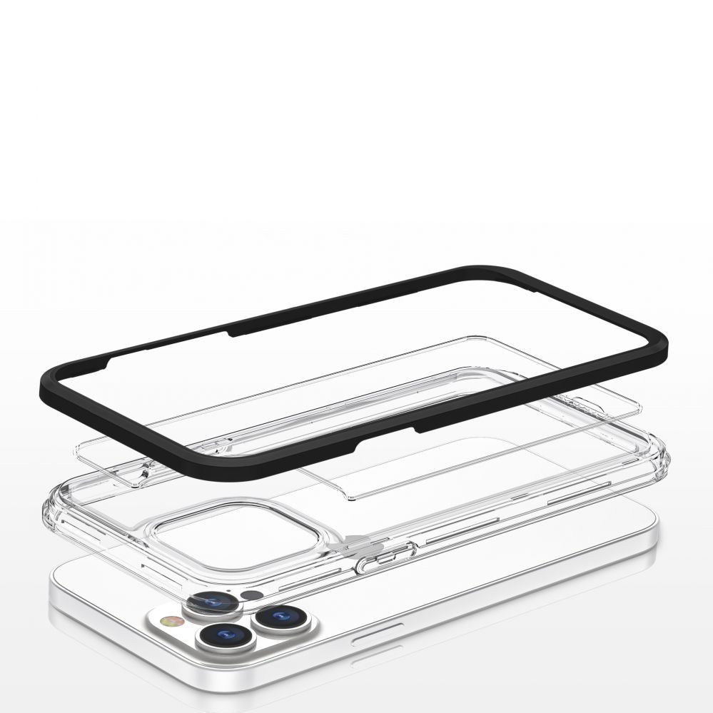 Back panel cover Hurtel Black || Transparent