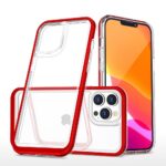 Back panel cover Hurtel  Transparent || Red 