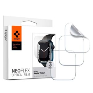 Apsauginiai stiklai Spigen  Spigen Neo Flex protective film for Apple Watch 4/5/6/7/8/SE (44/45 mm) - 3 pcs. 