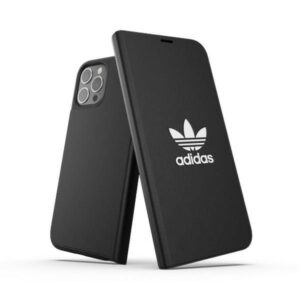 Aizmugurējais vāciņš Adidas  Adidas OR Booklet Case BASIC for iPhone 12 Pro Max - Black and White 