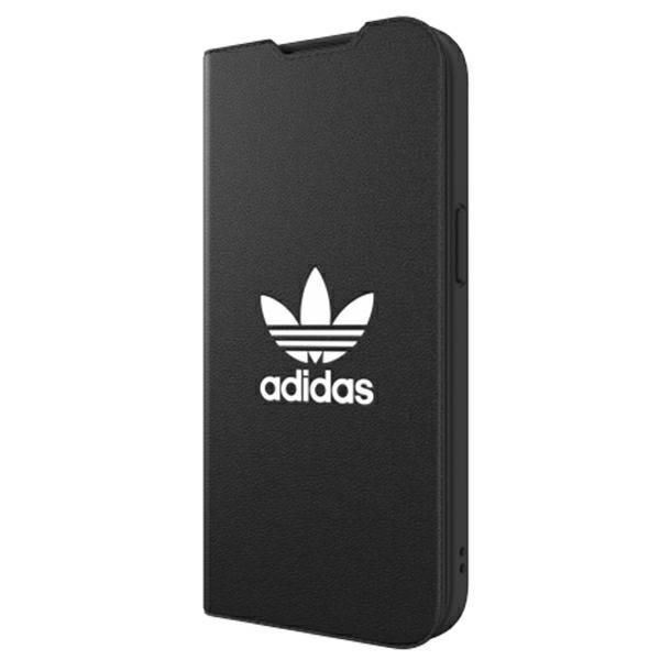 Back panel cover Adidas Adidas OR Booklet Case BASIC for iPhone 13 - Black and White