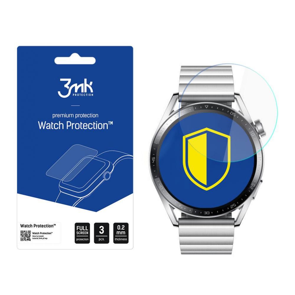 Aizsargstikls 3MK Huawei Watch GT 3 46mm - 3mk Watch Protection v. ARC+
