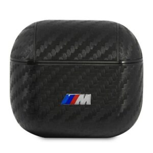 Nugarėlės dėklai BMW  BMW PU Carbon M Collection Case for AirPods 3 - Black 