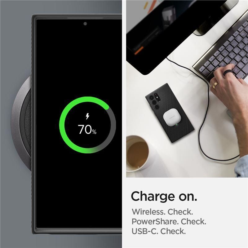 Tagakaaned Spigen Black