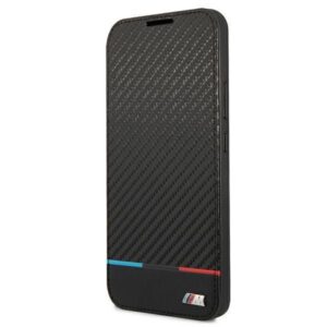 Aizmugurējais vāciņš BMW  BMW M Collection Triangles Case for Samsung Galaxy S22+ - Black 