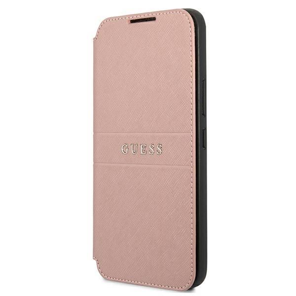 Tagakaaned Guess Guess GUBKS22MPSASBPI S22+ S906 pink/pink book Saffiano Stripes