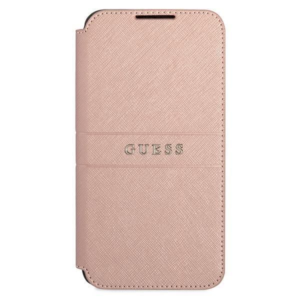 Tagakaaned Guess Guess GUBKS22MPSASBPI S22+ S906 pink/pink book Saffiano Stripes