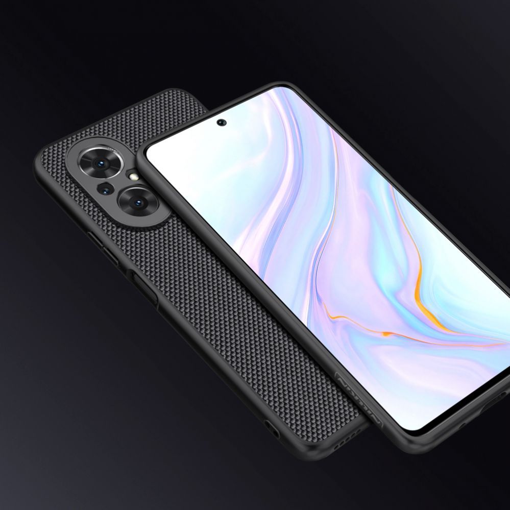Tagakaaned Nillkin Nillkin Textured Case durable reinforced case with gel frame and nylon back for Honor 50 SE black