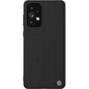 Nugarėlės dėklai Nillkin  Nillkin Textured Case durable reinforced case with gel frame and nylon back for Samsung Galaxy A73 black