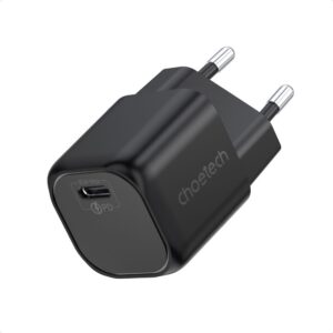 Kabelis Choetech  Choetech GaN USB charger Type C PD 30W black (PD5007) 