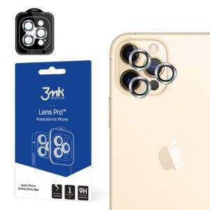 Apsauginiai stiklai 3MK  3MK Lens Protection Pro iPhone 12 Pro Max Camera lens protection with mounting frame 1 pc. 