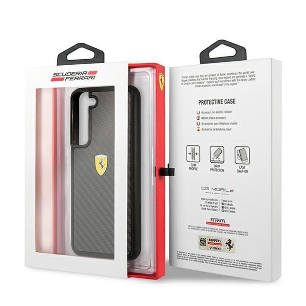 Tagakaaned Ferrari Ferrari FEHCS22SFCAK S22 S901 black/black hardcase On Track Real Carbon