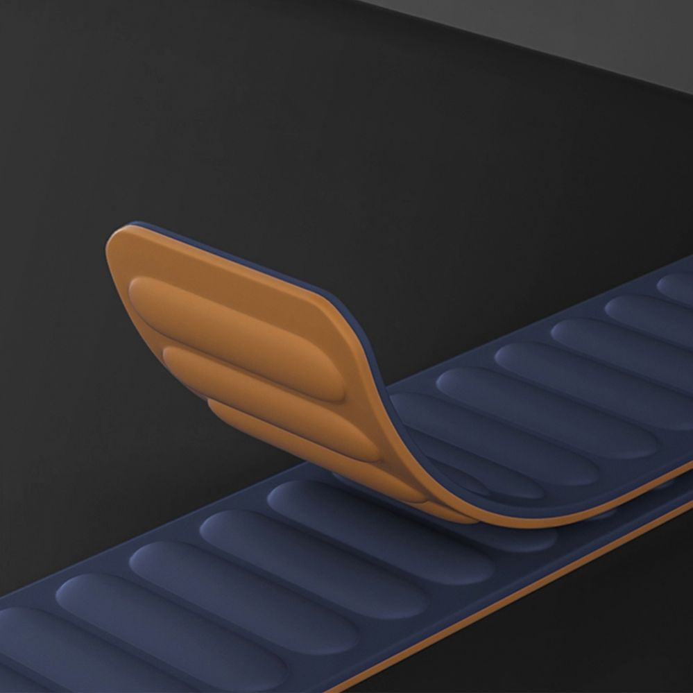 Tagakaaned Hurtel - Magnetic Strap Magnetic Strap Bracelet for Apple Watch 38/40mm - Black